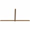 Ekena Millwork Eugene Smooth Timber Gable Bracket, Western Red Cedar, 108"W x 58"H x 1 1/2"D x 3 1/2"F, 13/12 Pitch GBW108X58X0204EUG00SWR - alternate 2